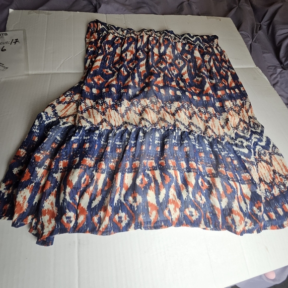 CATO WOMEN Flowing Multicolor Sun Dress Size 14 - Picture 5 of 11